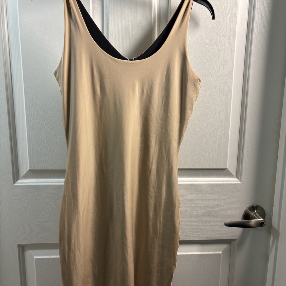 SPANX Black and Beige Dress